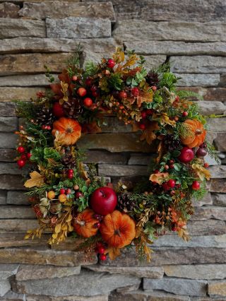 🍂 Podzimní věnce v přírodních odstínech 🍂 Ručně tvořené věnce z přírodních materiálů v jemných podzimních tónech dodají...